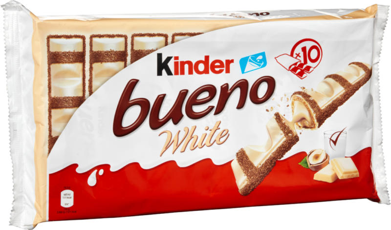 Kinder Bueno White Ferrero, 10 x 39 g