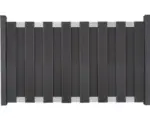 Hornbach Vorgartenzaun Merano 180 x 90 cm anthrazit