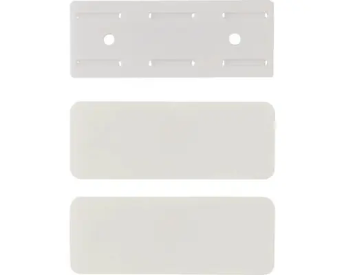 Universal Wandhalter Q-Link, selbstklebend, weiß