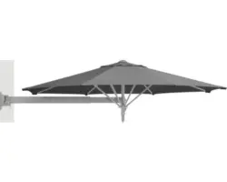 Sonnenschirm Balkonschirm Schneider Schirme Ø 250 cm Polyester (PES) anthrazit