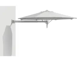 Sonnenschirm Balkonschirm Schneider Schirme Ø 250 cm Polyester (PES) grau