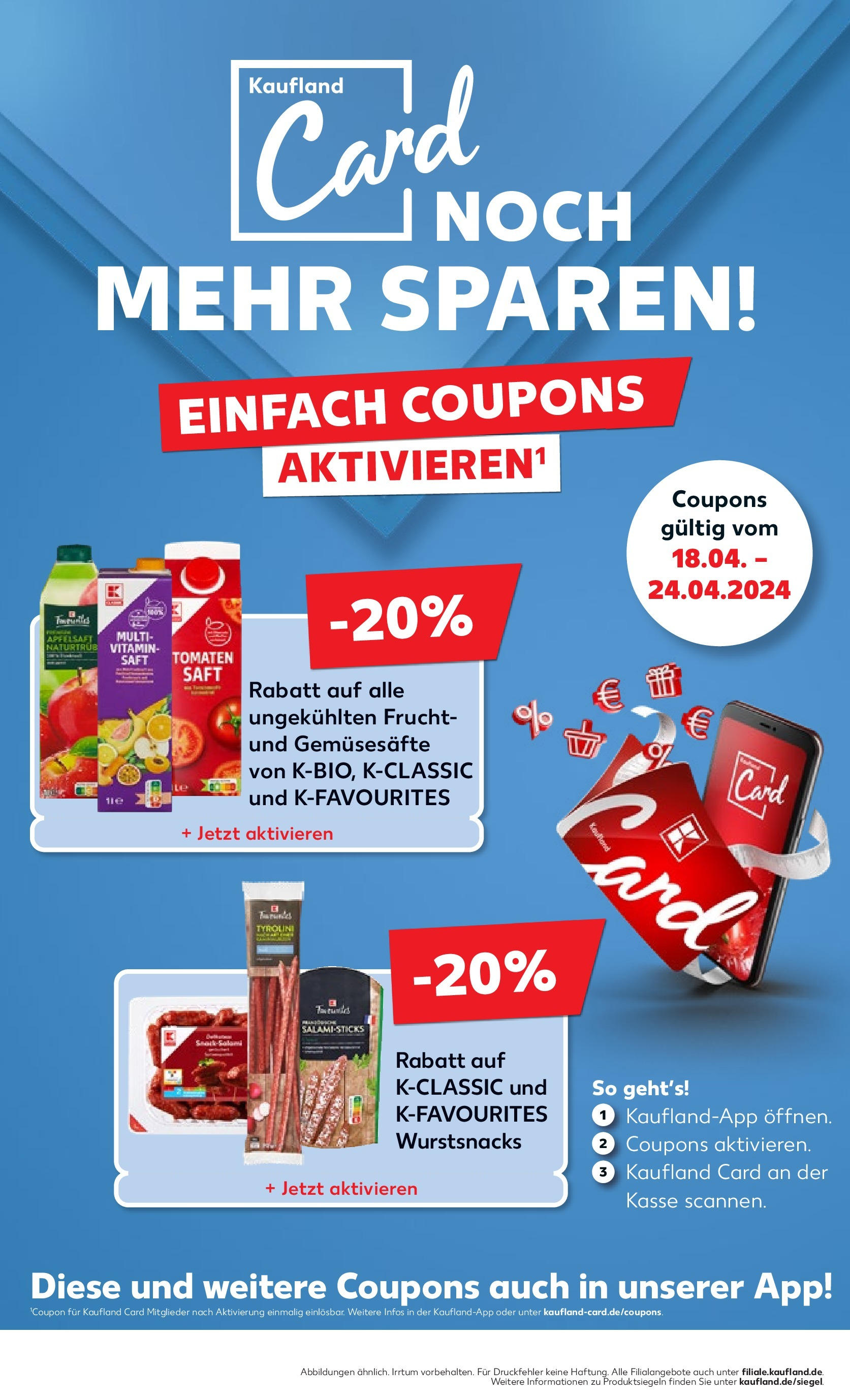 Kaufland - Sachsen (ab 18.04.2024) » Angebote Online zum Blättern | Seite: 50 | Produkte: Tomaten, Apfelsaft, Saft