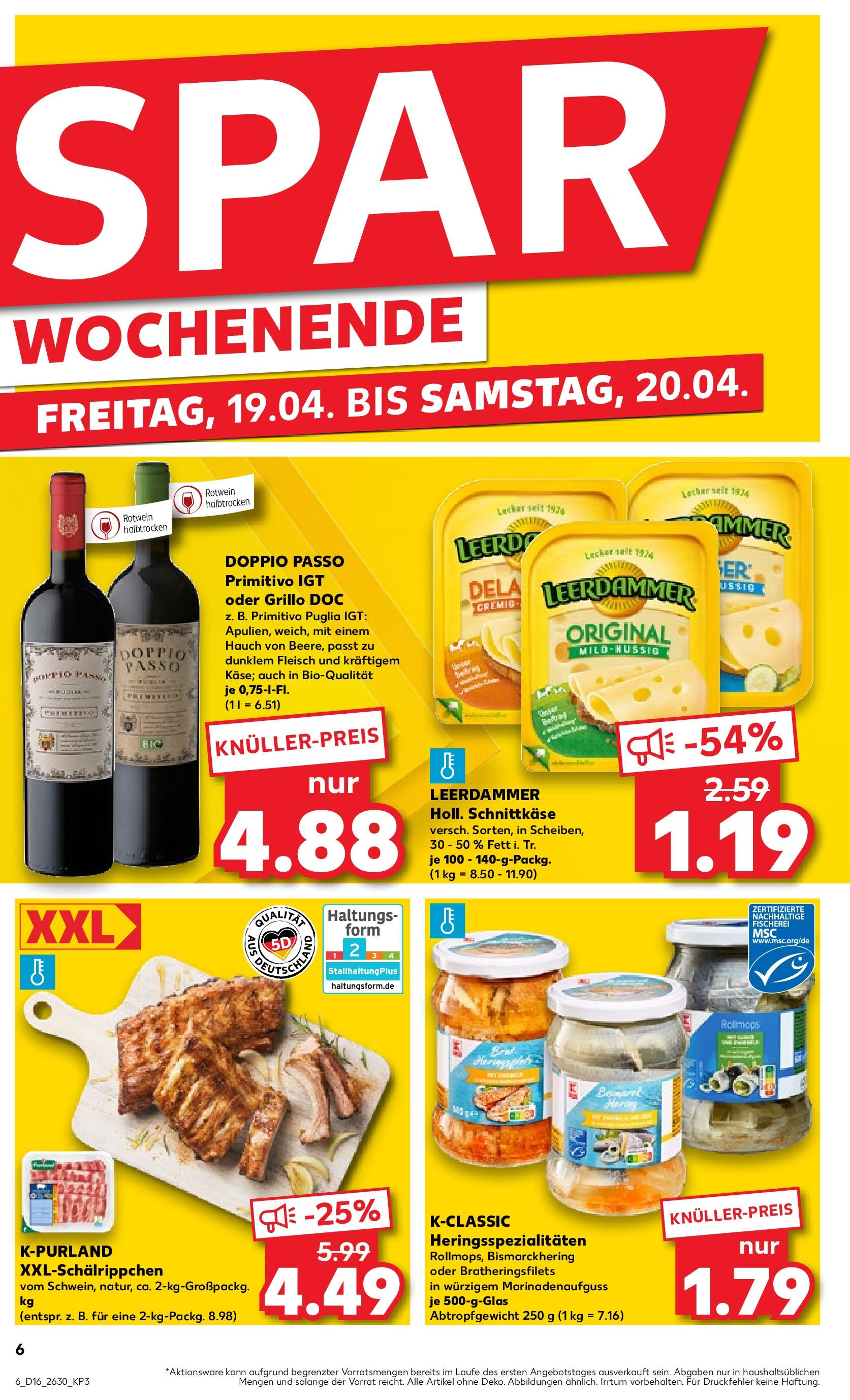 Kaufland - Sachsen (ab 18.04.2024) » Angebote Online zum Blättern | Seite: 6 | Produkte: Rotwein