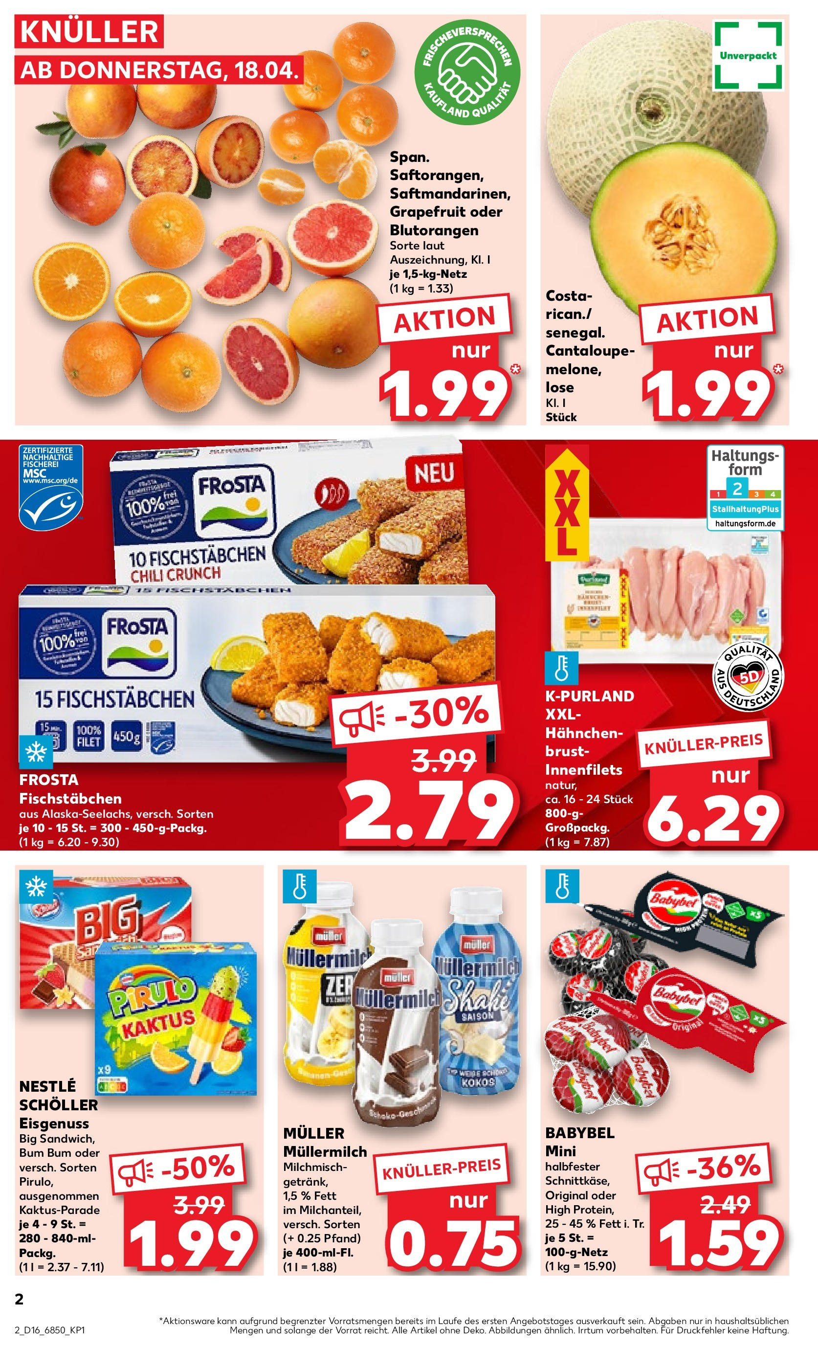 Kaufland - Bayern (ab 18.04.2024) » Angebote Online zum Blättern | Seite: 2 | Produkte: Grapefruit, Chili