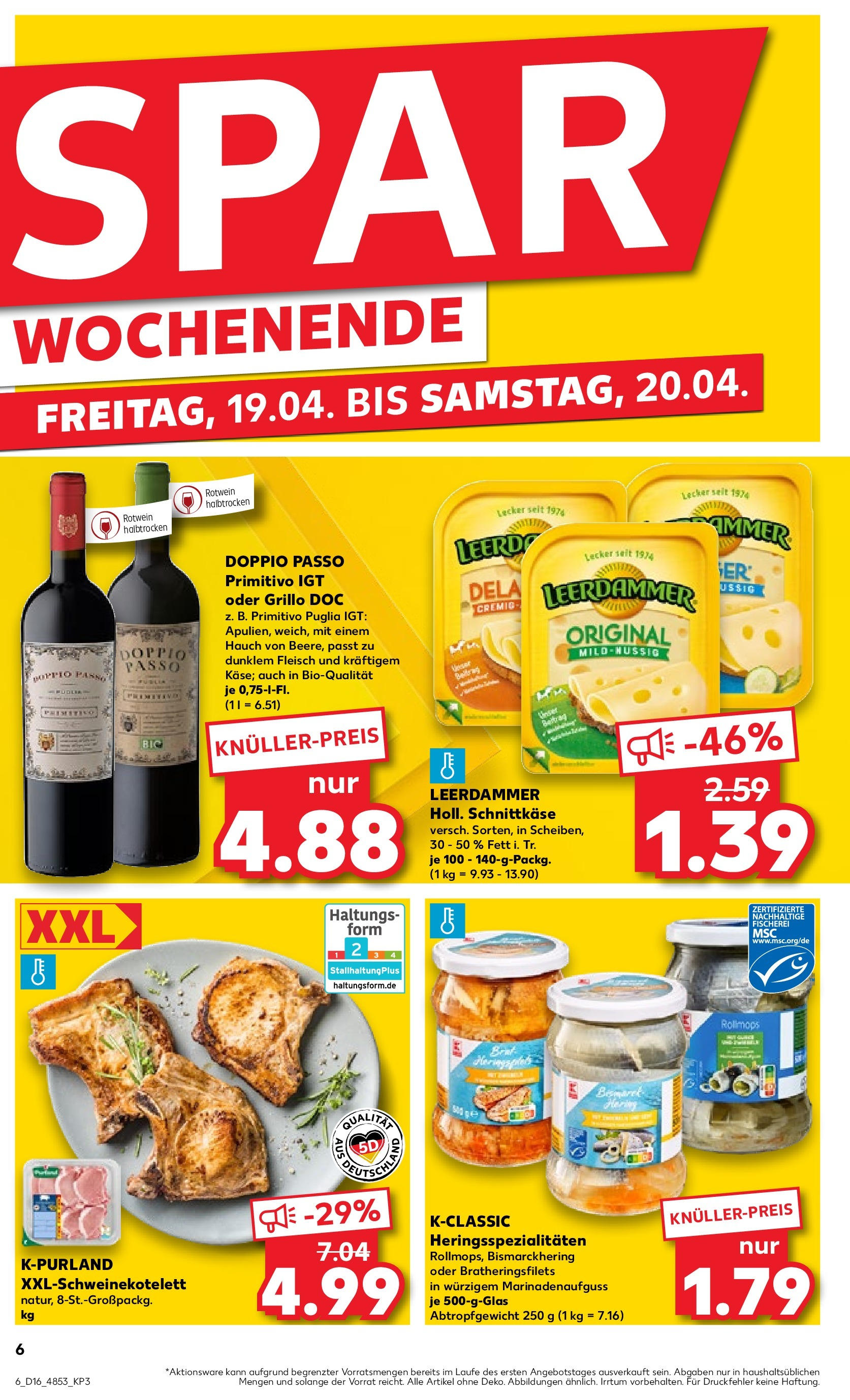 Kaufland - Bayern (ab 18.04.2024) » Angebote Online zum Blättern | Seite: 6 | Produkte: Rotwein