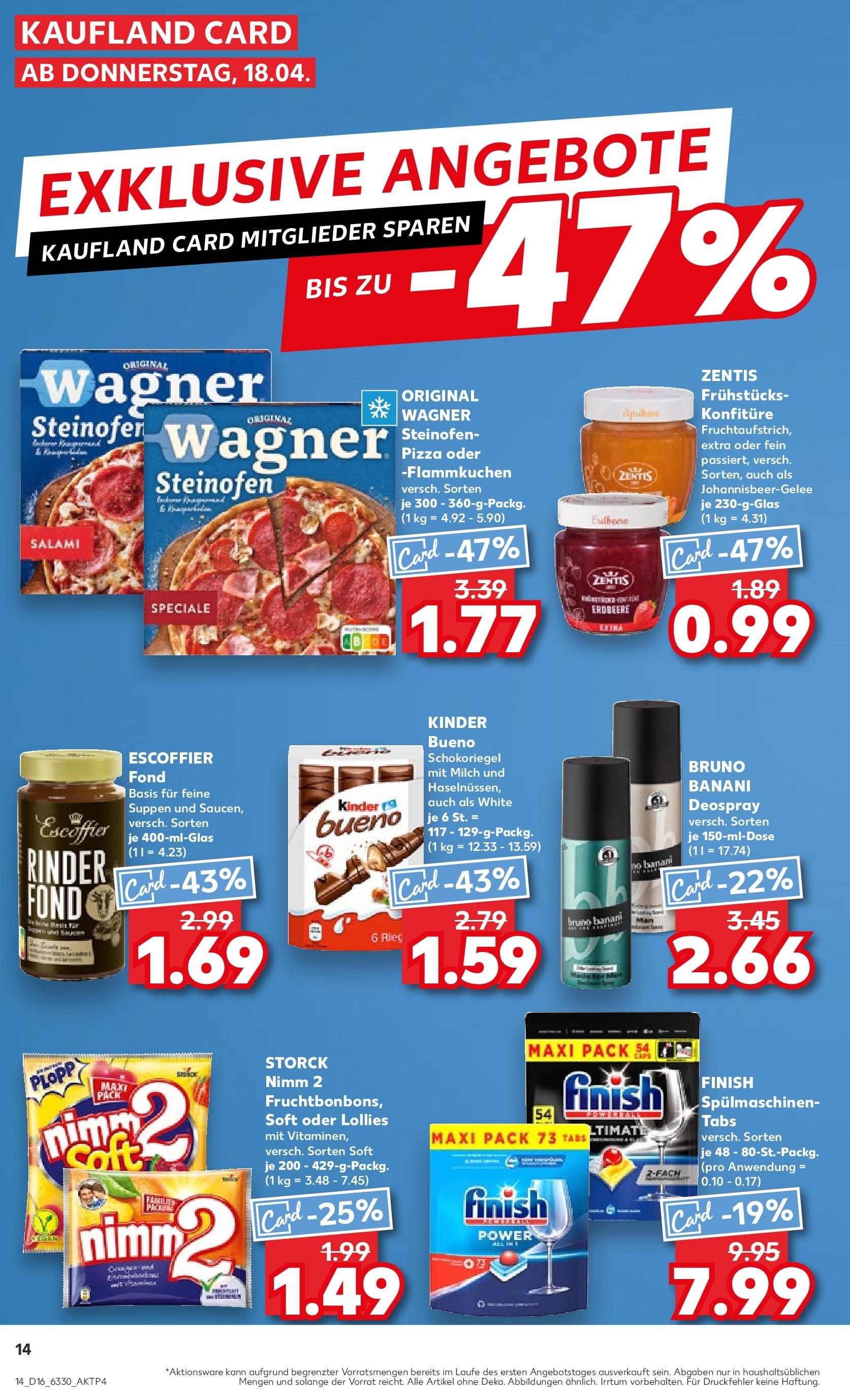 Kaufland - Hamburg (ab 18.04.2024) » Angebote Online zum Blättern | Seite: 18 | Produkte: Gemüse, Obst