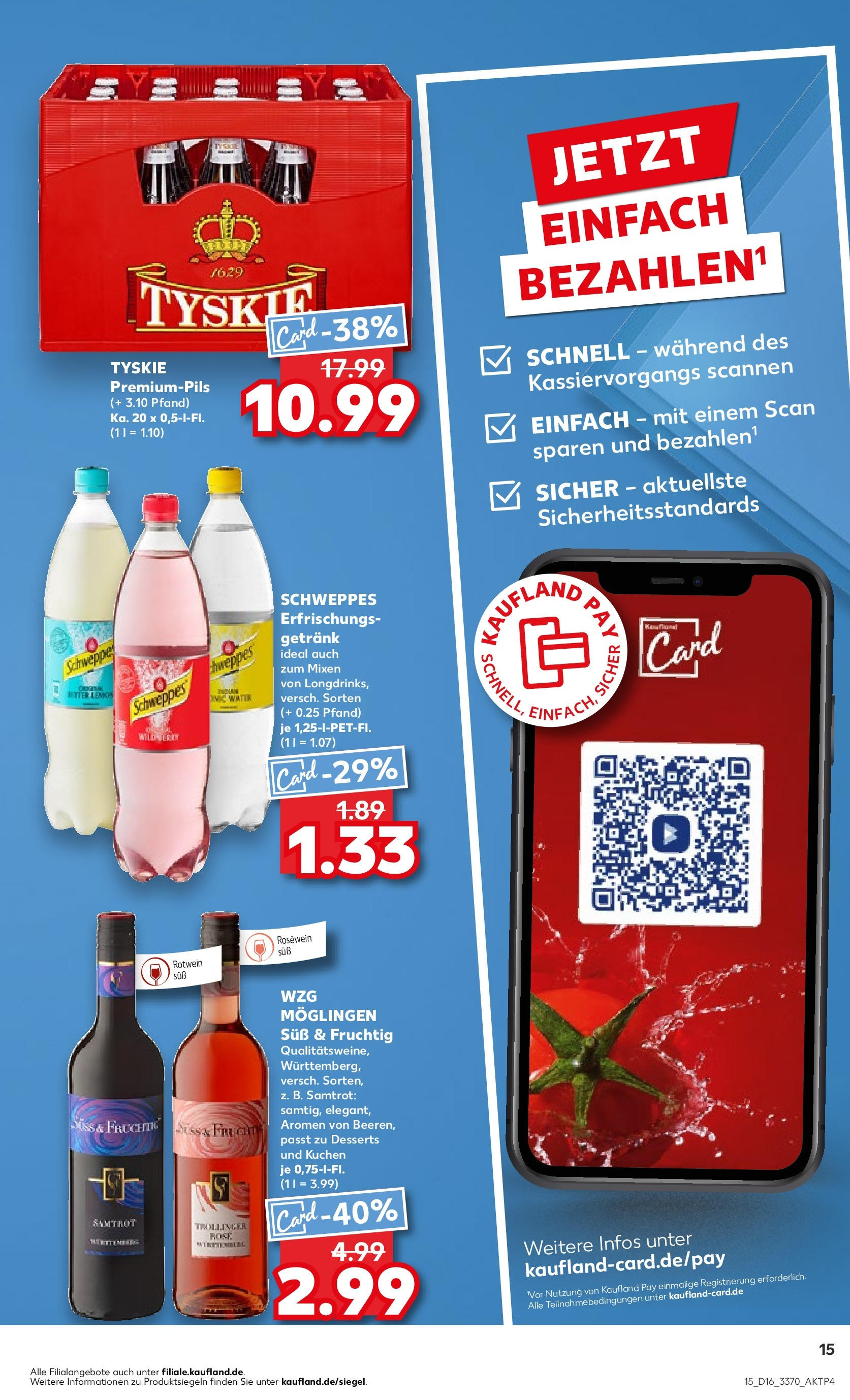 Kaufland - Sachsen (ab 18.04.2024) » Angebote Online zum Blättern | Seite: 15 | Produkte: Rotwein, Rosewein