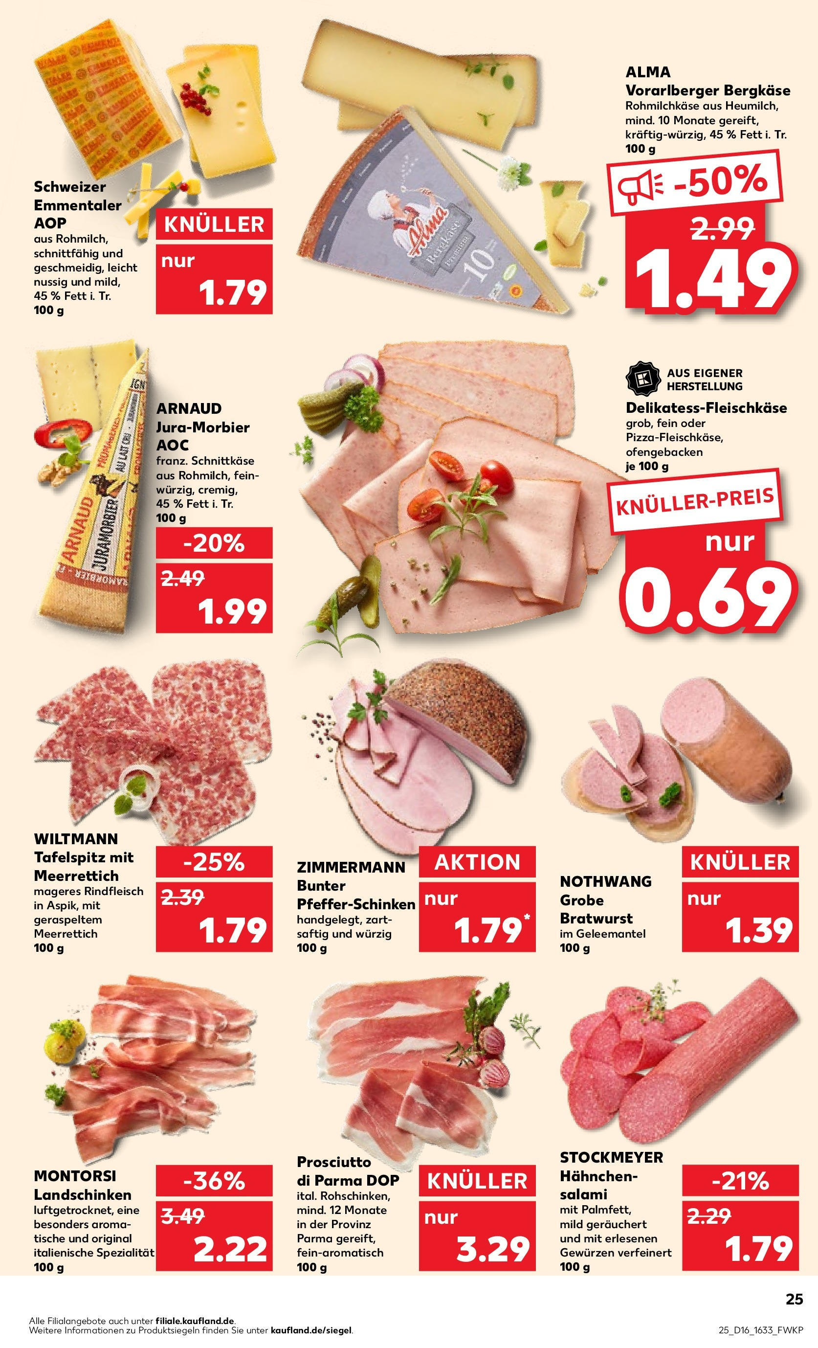 Kaufland - Bayern (ab 18.04.2024) » Angebote Online zum Blättern | Seite: 25 | Produkte: Salami, Rindfleisch