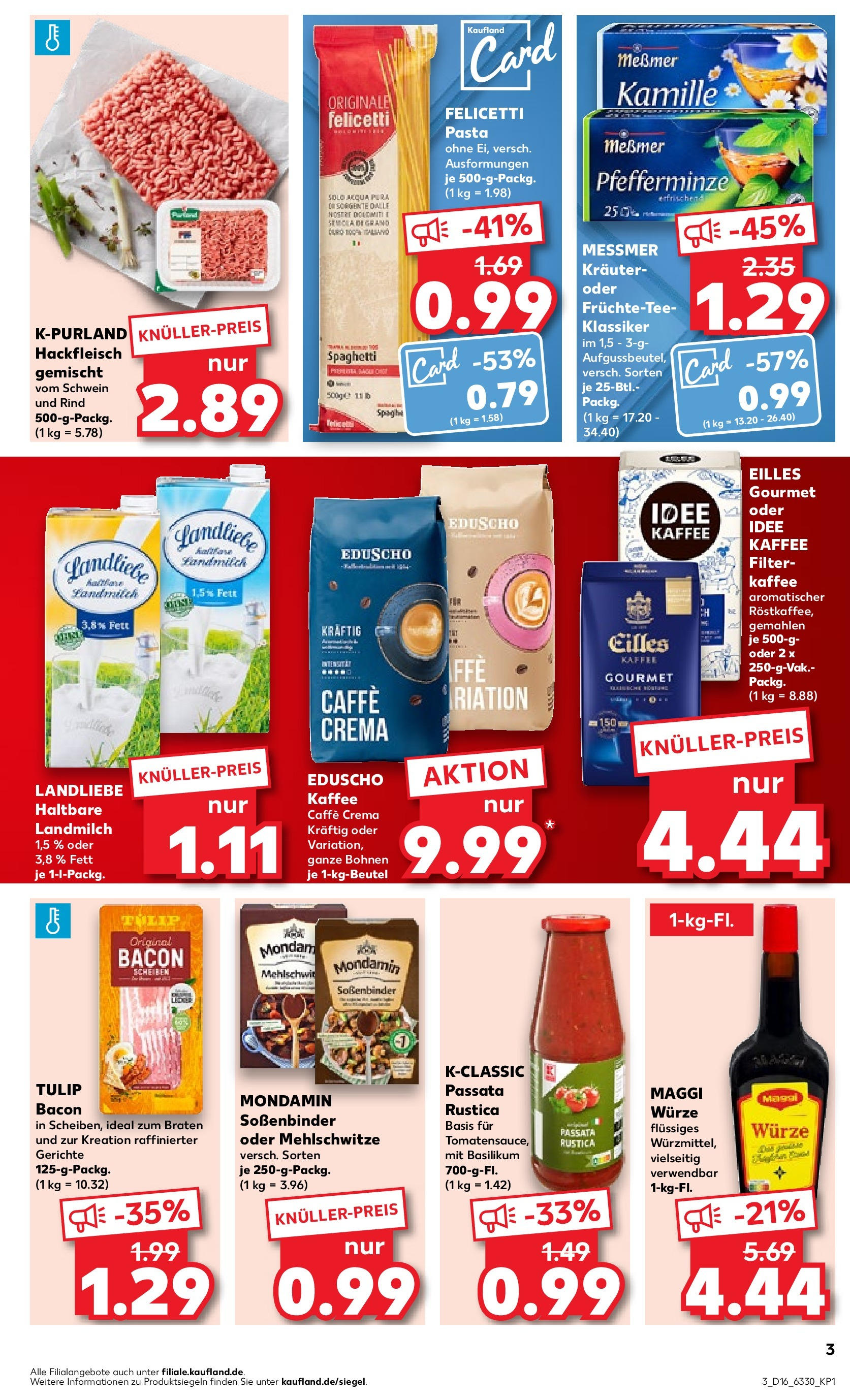 Kaufland - Hamburg (ab 18.04.2024) » Angebote Online zum Blättern | Seite: 7 | Produkte: Milch, Tomaten, Socken