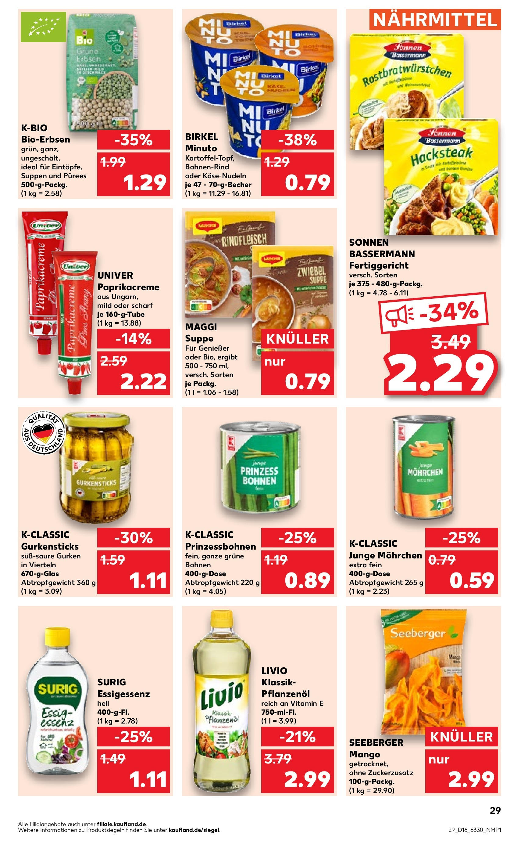 Kaufland - Hamburg (ab 18.04.2024) » Angebote Online zum Blättern | Seite: 33 | Produkte: Weichspüler, Salz, Toilettenpapier