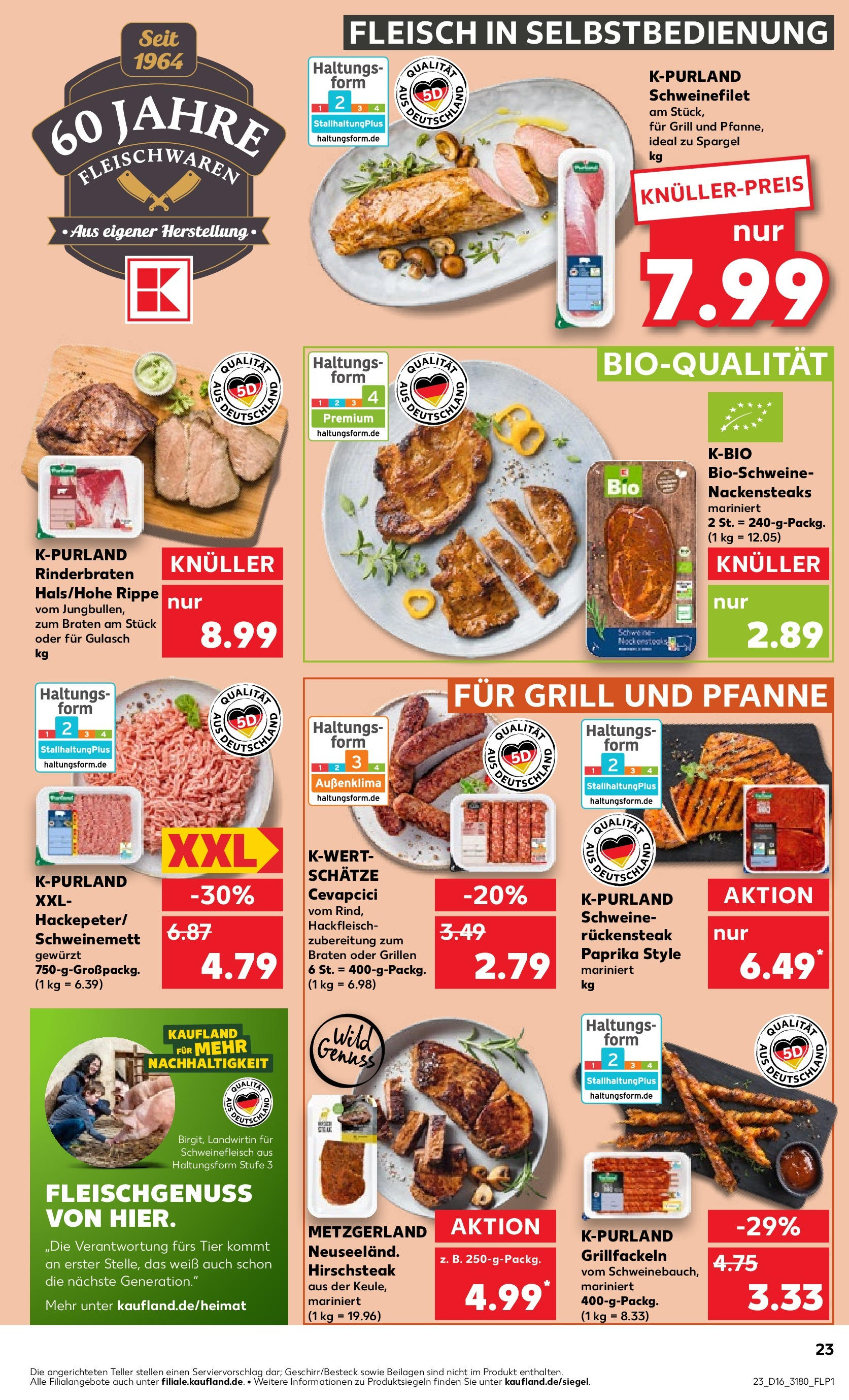 Kaufland Prospekt 	 (ab 18.04.2024) » Angebote Online zum Blättern | Seite: 23 | Produkte: Ofen, Grill, Küche