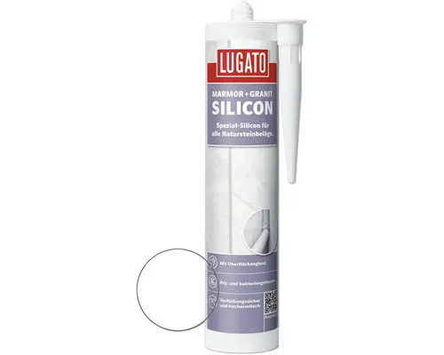 Lugato Spezial-Silikon Marmor + Granit transparent 310 ml