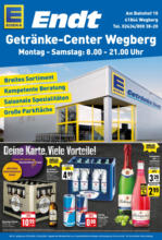 Getränke Center Endt Wegberg EDEKA: Wochenangebote - bis 20.04.2024