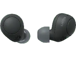 Sony WF-C700N True Wireless Noise Cancelling-Kopfhörer - Ganztätiger Tragekomfort und sicherer Sitz Bis zu 15 Std. Akkulaufzeit mit Ladeetui Schwarz; True Wireless Kopfhörer