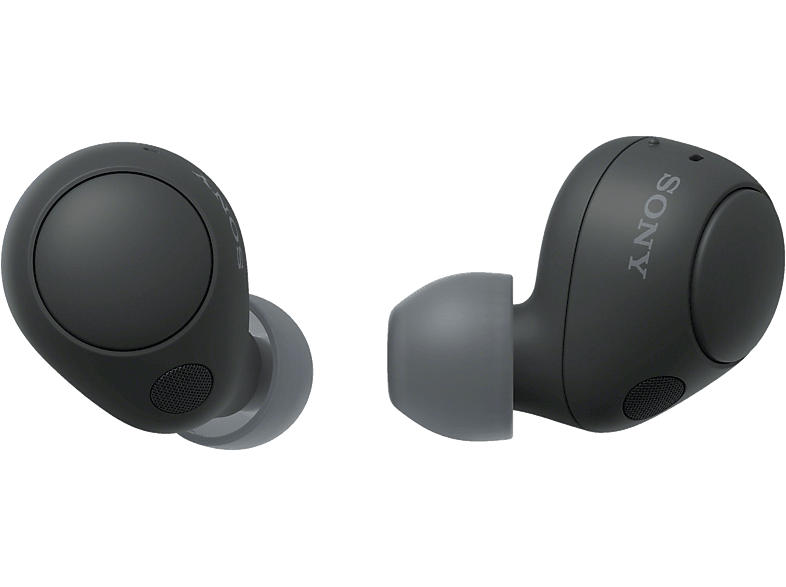 Sony WF-C700N True Wireless Noise Cancelling-Kopfhörer - Ganztätiger Tragekomfort und sicherer Sitz Bis zu 15 Std. Akkulaufzeit mit Ladeetui Schwarz; True Wireless Kopfhörer