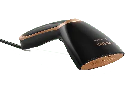 Philips GC362/80 Steam&Go Dampfbürste (1300 Watt, 0,07 l Wassertank, Schwarz/Bronze)