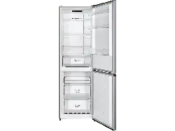Gorenje NRK619EPXL4 Kühl- und Gefrierkombination (E, 304 l, 1860 mm hoch, freistehend, No Frost (verminderte Eisbildung), Grau)