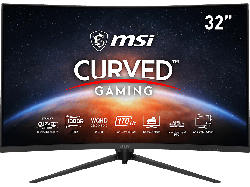 MSI OPTIX G321CQPDE E2 Curved Gaming Monitor, 31.5 Zoll WQHD, 165Hz, 1ms, 250cd, VA-Panel, Schwarz