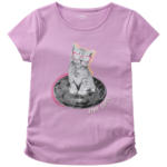 Ernsting's family Mädchen T-Shirt mit Katzen-Print - bis 22.04.2024