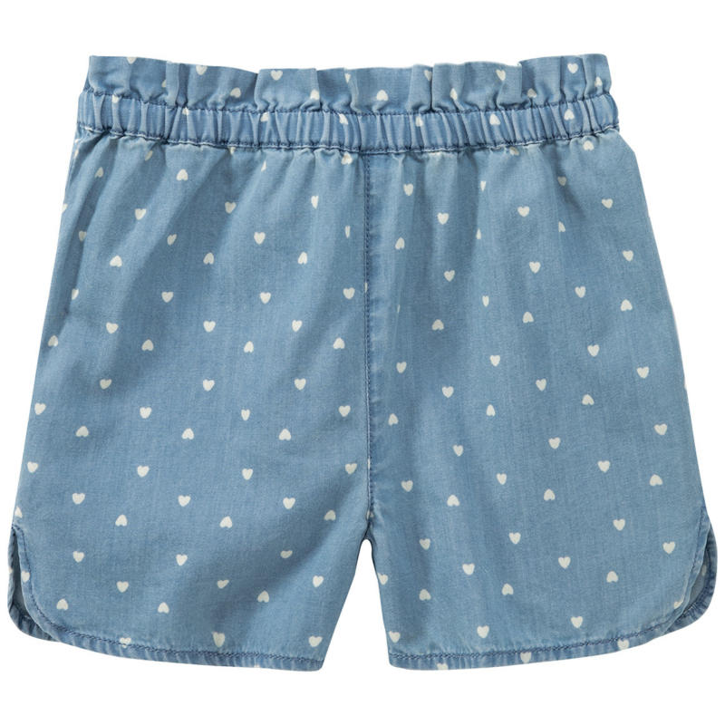 Baby Shorts mit Herzchen-Allover