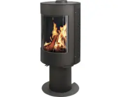 Kaminofen France Turbo Maura 7 Stahl schwarz 7 kW