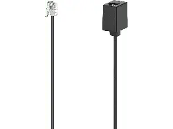 HAMA Verlängerungskabel Modular-Stecker 6p6c - Modular-Buchse 6p6c, 6 m