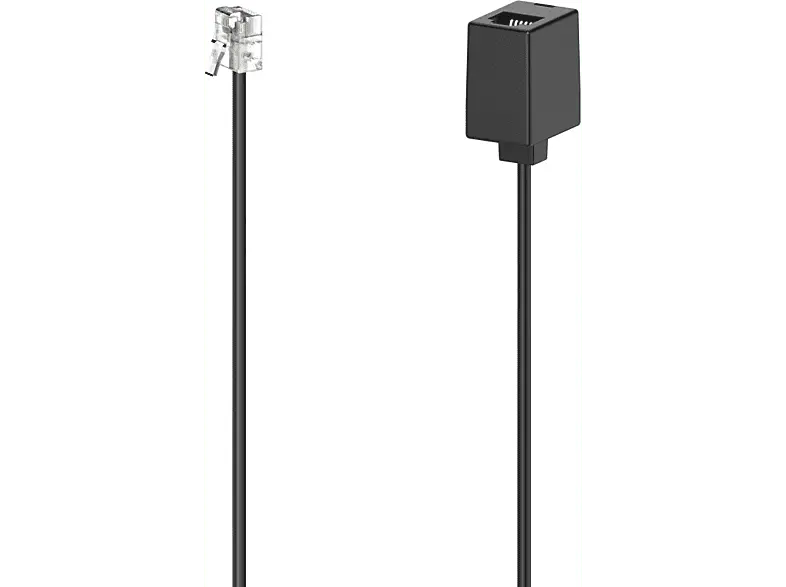 HAMA Verlängerungskabel Modular-Stecker 6p6c - Modular-Buchse 6p6c, 6 m