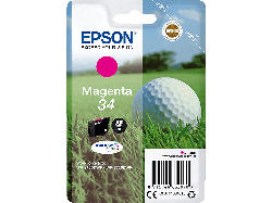 Epson Golfball 34, Magenta, C13T34634010; Tintenpatrone
