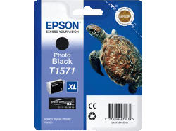 Epson Schildkröte, T1571, Schwarz, C13T15714010; Tintenpatrone