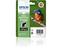 EPSON Eisvogel, T1590, Gloss Optimizer, C13T15904010; Tintenpatrone