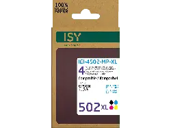 ISY IEI-4502-MP-XL Multipack4 Epson T3502, farbig/schwarz, wiederaufbereitet; Tintenpatrone