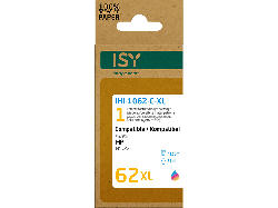 ISY IHI-1062-B-XL HP Nr. 62XL, farbig, wiederaufbereitet; Tintenpatrone