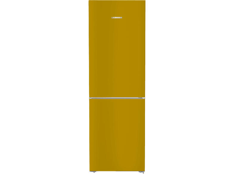 Liebherr CNDGO 5223 Kühl- und Gefrierkombination (D, 330 l, 1855 mm hoch, freistehend, No Frost (verminderte Eisbildung), Gold)
