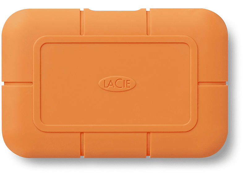 Lacie 4 TB Rugged SSD Festplatte, USB-C 3.1, IP67, Orange; Externe Festplatte