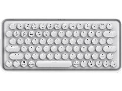Rapoo 217398 Mechanische Multimodus-Tastatur "Ralemo Pre 5", Weiß, QWERTZ