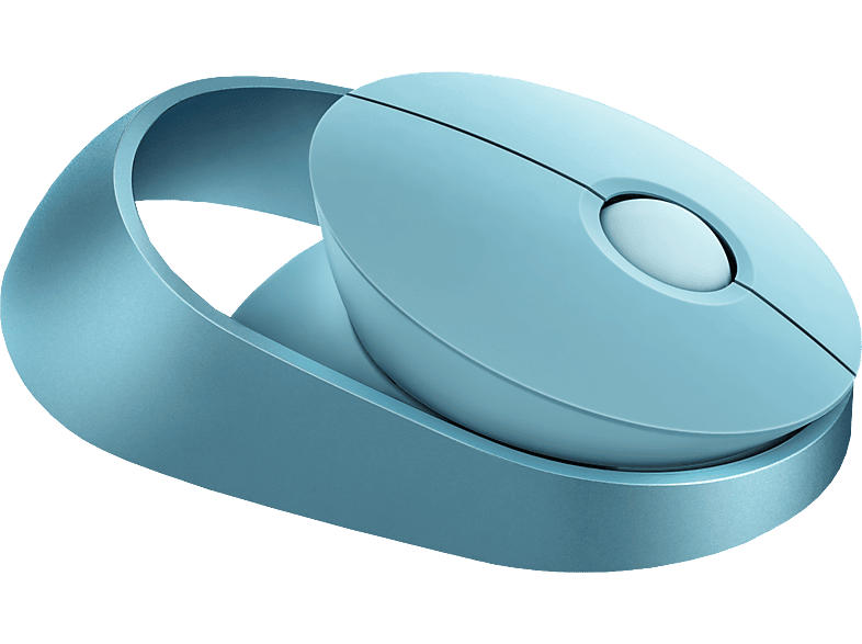 Rapoo Maus Ralemo Air1, Bluetooth, 1600 dpi, 3-Tasten, USB 3.0, Blau