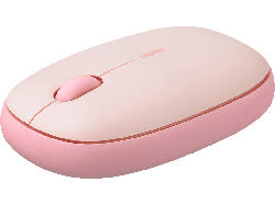 Rapoo M660 Silent Maus, Bluetooth 5.0, 1300 dpi, 3-Tasten, USB 3.0, Rosa