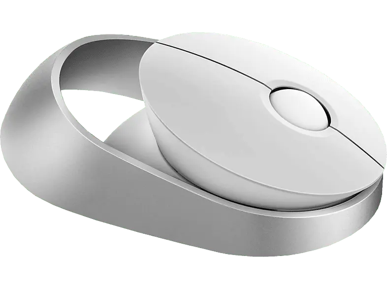 RAPOO 217394 Lautlose Multimodus Maus "Ralemo Air 1", Weiß