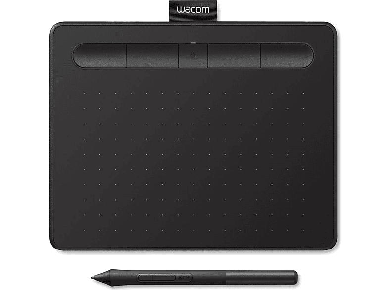 Wacom Grafiktablett Intuos Small mit Bluetooth, schwarz (CTL-4100WLK-S)