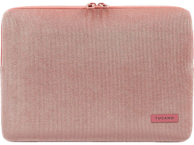 Vivanco Velluto Sleeve für Notebook 12 Zoll und MacBook 13 Zoll, rosa; Notebookhülle
