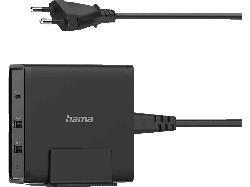 Hama Universal-USB-C-Ladestation, 3 Ports, Power Delivery (PD), 5-20V / 65W
