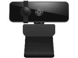 Lenovo Essential FHD Webcam, 4x Zoom, 30fps, Schwarz