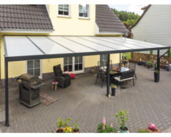 Terrassenüberdachung Gutta Premium 812,5 x 306 cm anthrazit