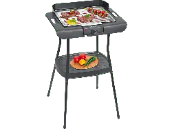 Clatronic BQS 3508 Elektrogrill, Schwarz (2000 Watt)