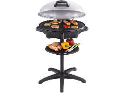 Cloer Outdoor- BBQ Grill Stand Griller, Schwarz (2400 Watt)