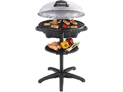 Cloer Outdoor- BBQ Grill Stand Griller, Schwarz (2400 Watt)