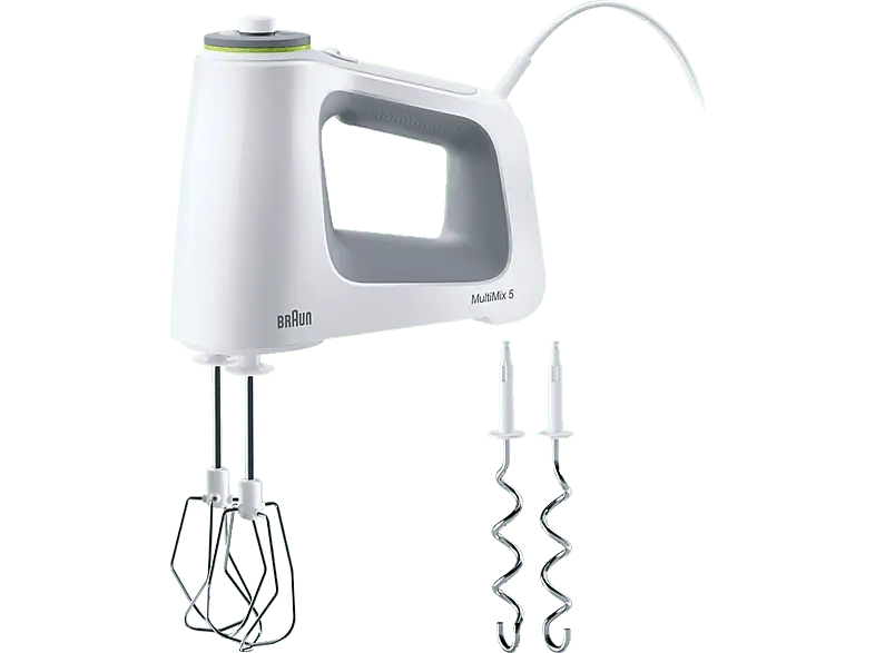 Braun Multi Mix 5 HM5000 WH Handmixer (Weiß, 700 Watt)