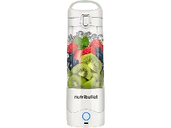 Nutri Bullet NBP 003W Portable Smoothie Maker (White, 475 ml)