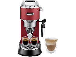 De'Longhi EC685.R Dedica Style Espressomaschine (Rot, 1350 Watt, 15 bar)