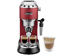 De'Longhi EC685.R Dedica Style Espressomaschine (Rot, 1350 Watt, 15 bar)